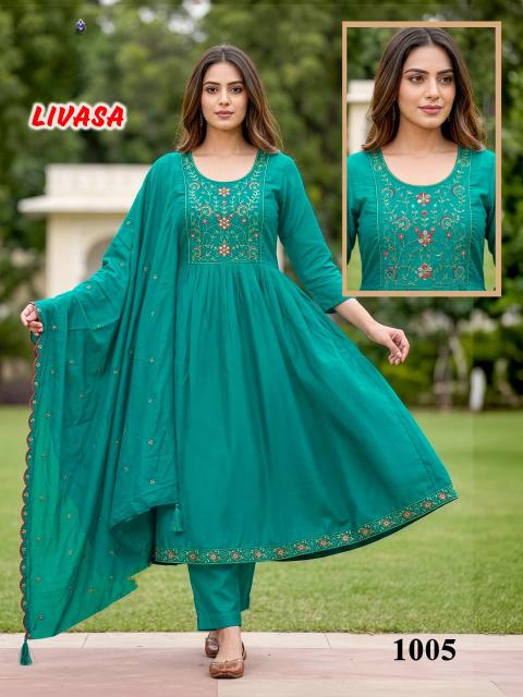 Desi kudi livasa 3pcs wholesale kurti shops in secunderabad
